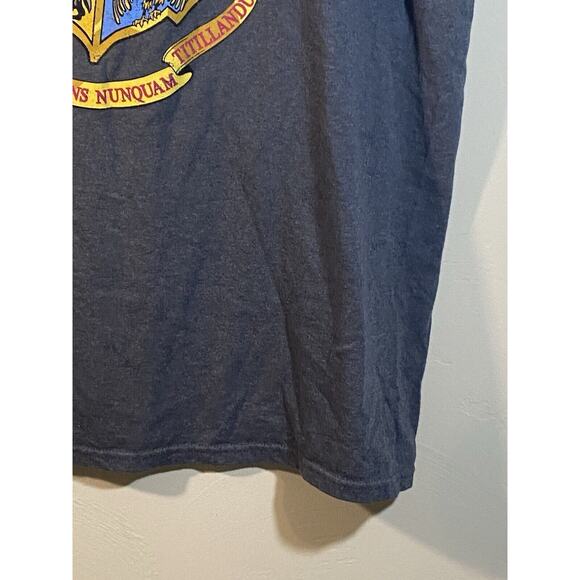Harry Potter Hogwarts School of Witchcraft & Wizardry T-Shirt Men's L Gray - Picture 4 of 7